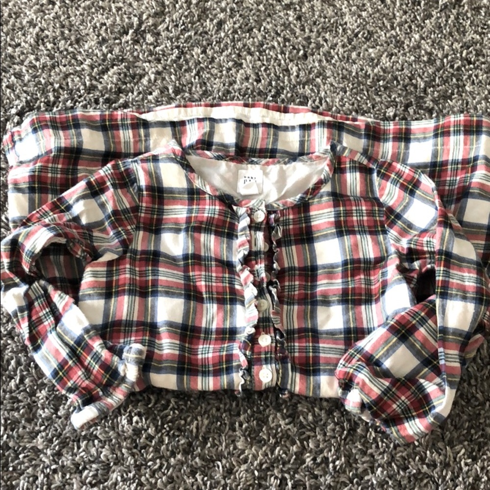 baby gap plaid dress